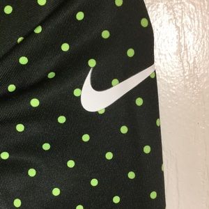 Nike polka dot activewear top